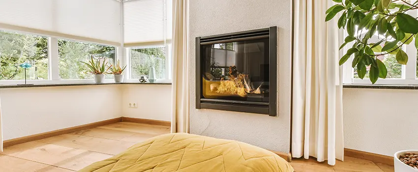 Residential Fireplace Ceramic Glass Installation in Tenafly, NJ