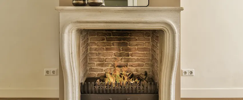 Vintage-style Fireplace Redesign in Tenafly, New Jersey