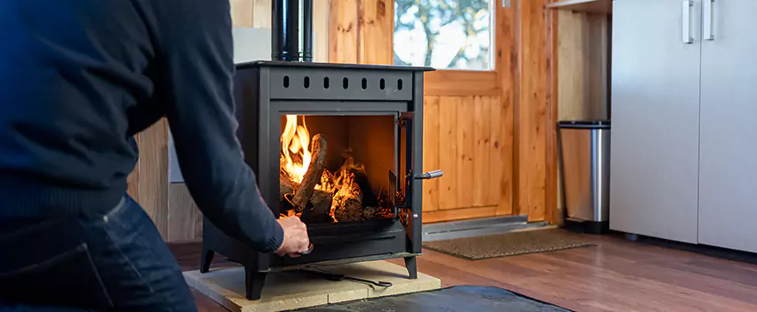Open Hearth Wood Fireplace Installation in Tenafly, NJ