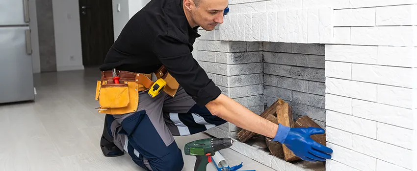 Fireplace Damaged Damper Frame Repair Services in Tenafly, New Jersey