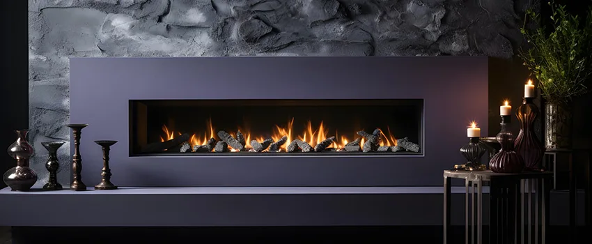 Ember Bed for Ventless Gas Fireplace in Tenafly, NJ